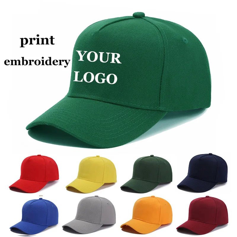 Berretto Baseball Personalizzabile con Logo – 5 Pannelli Unisex