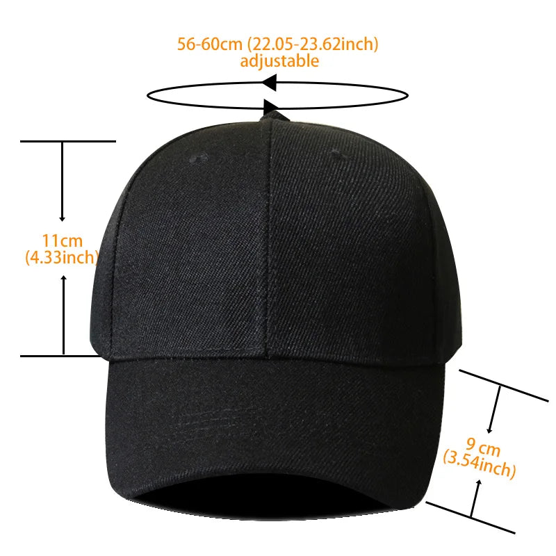 Berretto Baseball Classico – Multicolore, Unisex, Taglia Unica