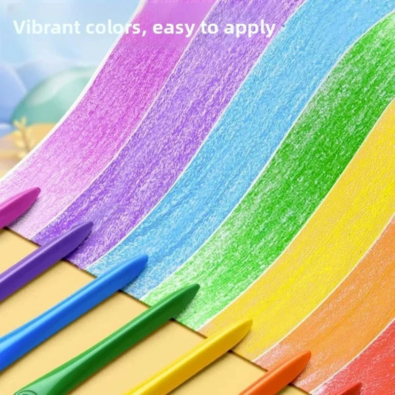 48 Pastelli Lavabili a Doppia Punta – Fusto Triangolare, Non Tossici per Bambini