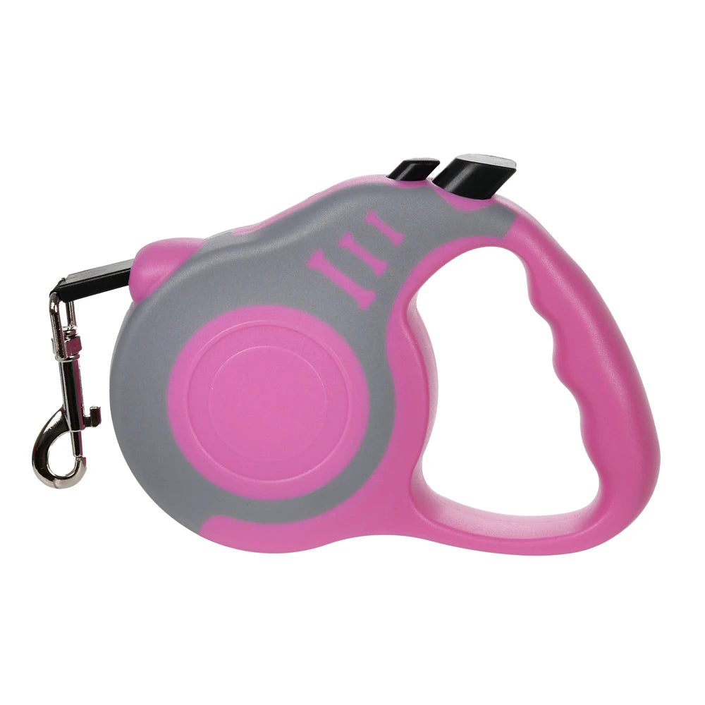 Guinzaglio Retrattile in Nylon per Cani – Cinghia Allungabile per Piccoli e Grandi