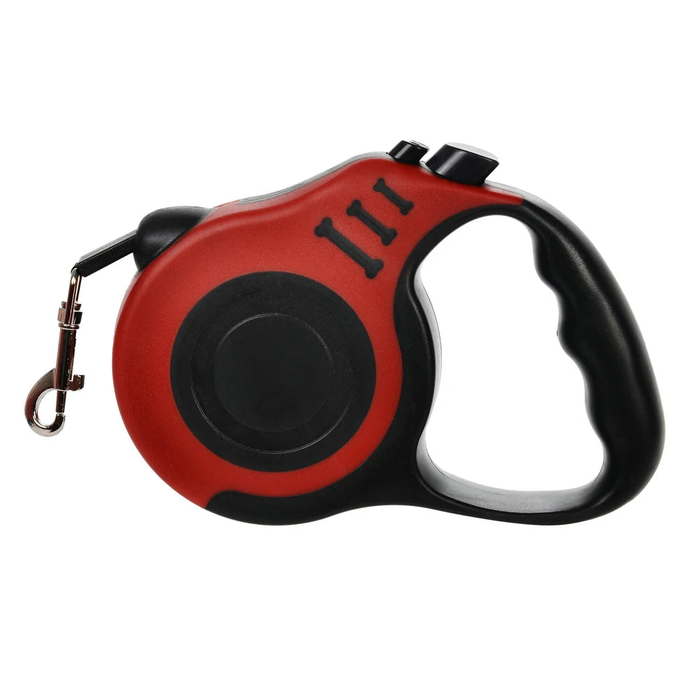 Guinzaglio Retrattile in Nylon per Cani – Cinghia Allungabile per Piccoli e Grandi