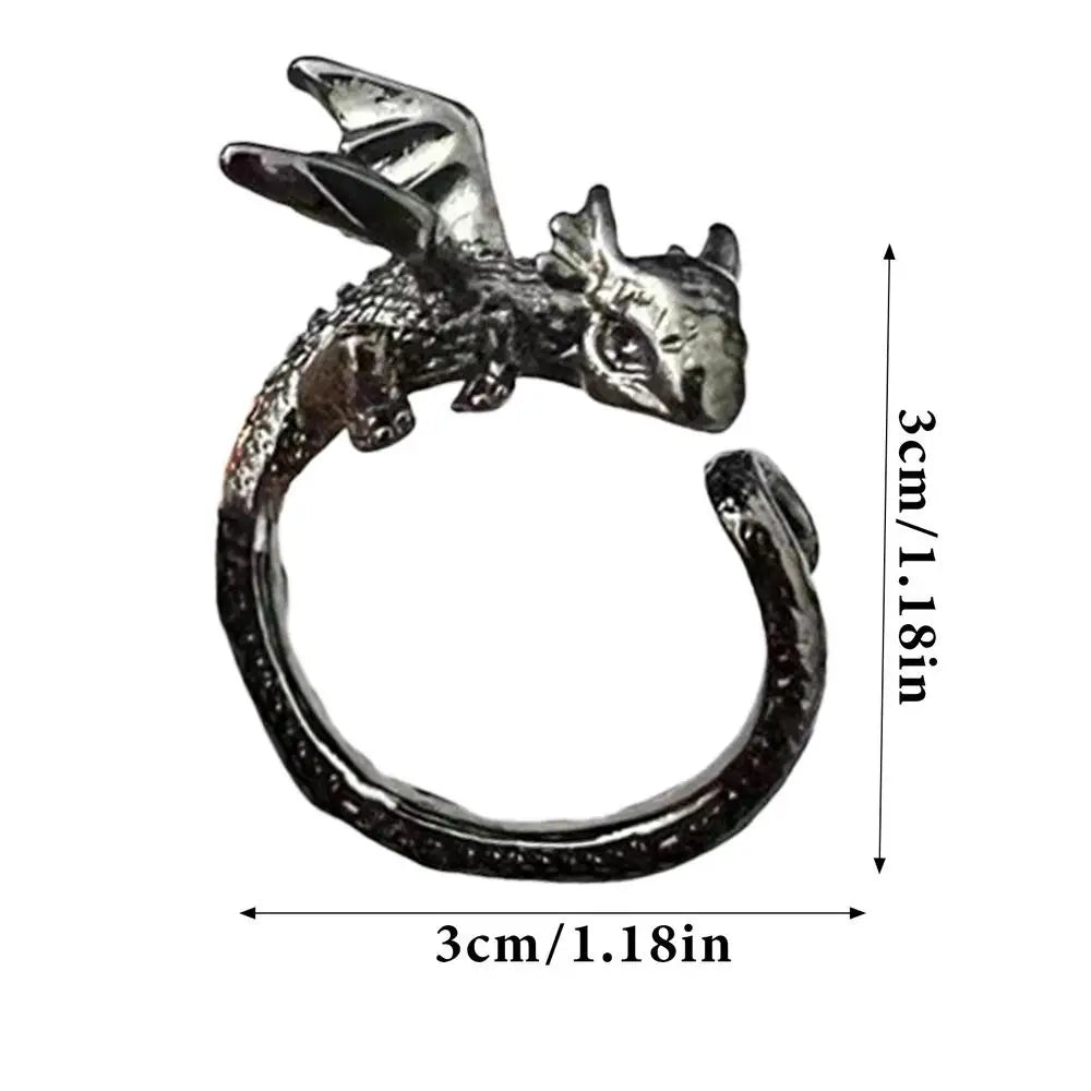 Anello Drago Regolabile per Maglieria e Uncinetto – Guida Filo per Dito