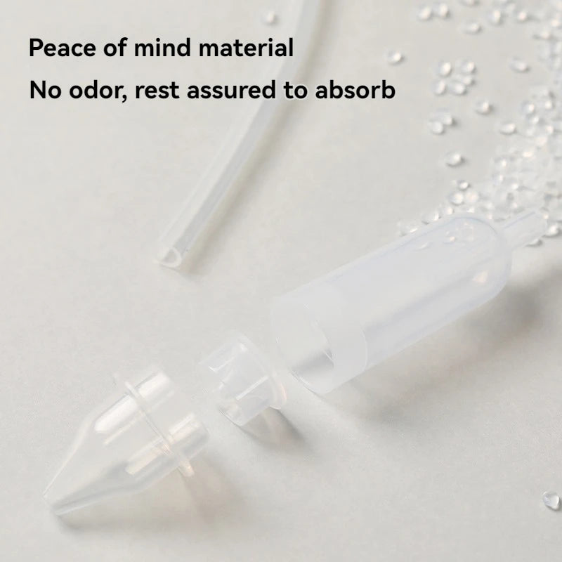 Aspiratore Nasale Manuale per Neonati – Rimozione Muco Sicura e Confortevole