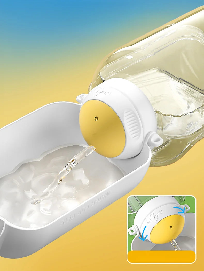 Vaso Portatile per Cani – Ciotola Integrata per Acqua e Cibo, Grande Capacità