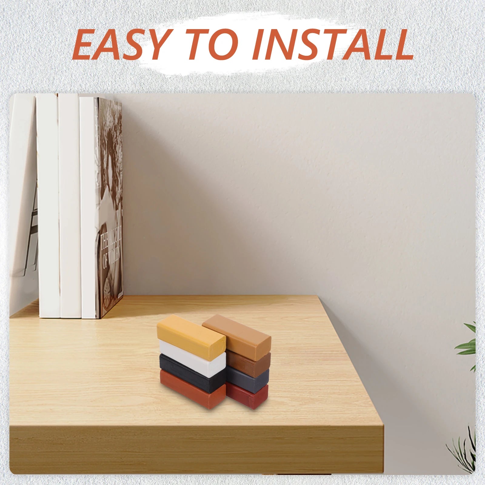 Bastoncini di Cera per Riparazione Pavimenti e Mobili – Set 8 Pezzi